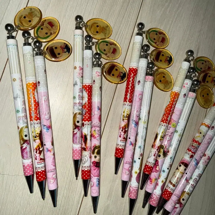 [BUNJANG] Kongsoon Classic Character Keychain Mechanical Pencil / 캐릭터 콩순이 고전 문구 열쇠고리  샤프