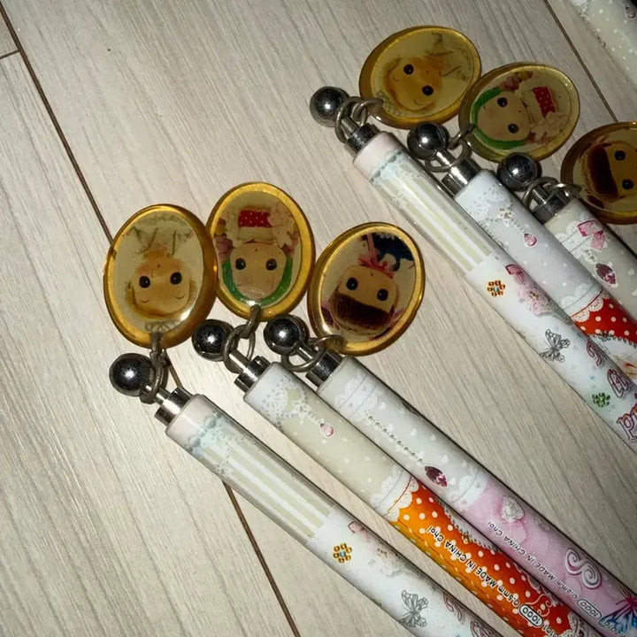 [BUNJANG] Kongsoon Classic Character Keychain Mechanical Pencil / 캐릭터 콩순이 고전 문구 열쇠고리  샤프