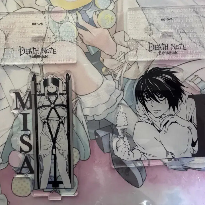 [BUNJANG] Death Note Art Exhibition Random Acrylic Standee Misa, L / 데스노트 원화전 전시회 랜덤 아크릴 스탠드 미사 엘