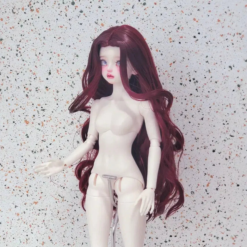 [BUNJANG] MSD Ball-Jointed Doll Wig - Wavy Style / MSD 가발 구관 인형 구체관절인형 웨이브