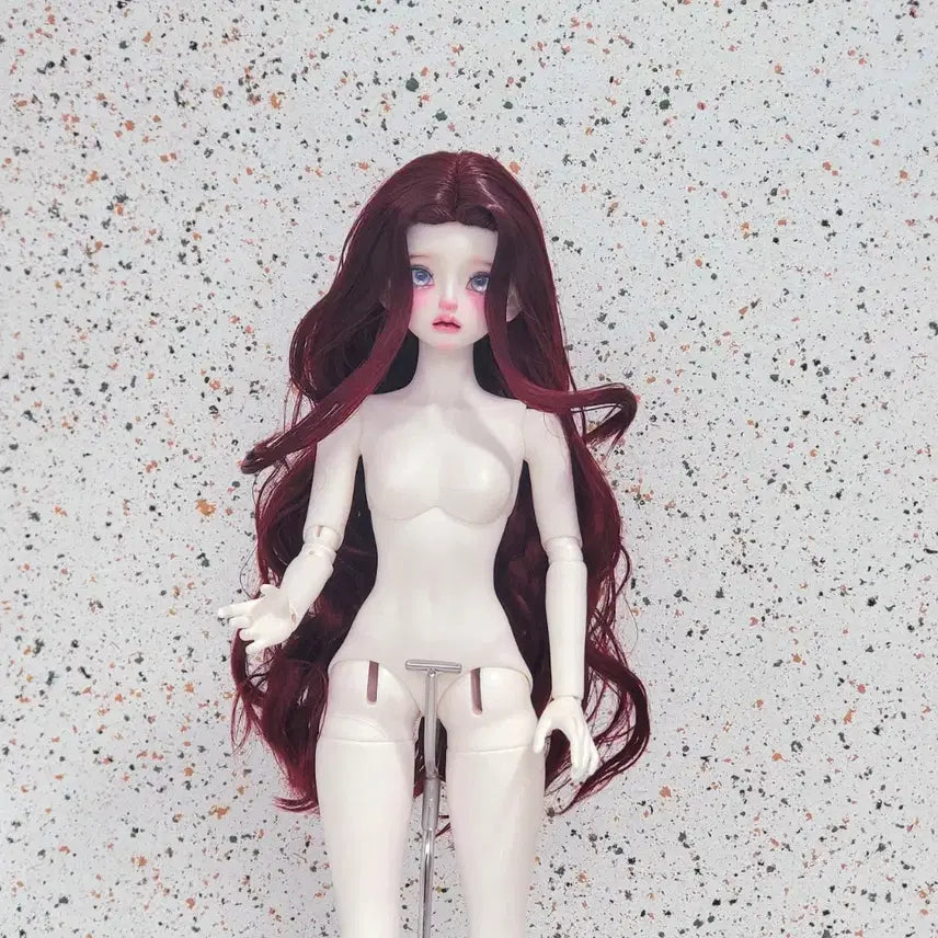 [BUNJANG] MSD Ball-Jointed Doll Wig - Wavy Style / MSD 가발 구관 인형 구체관절인형 웨이브