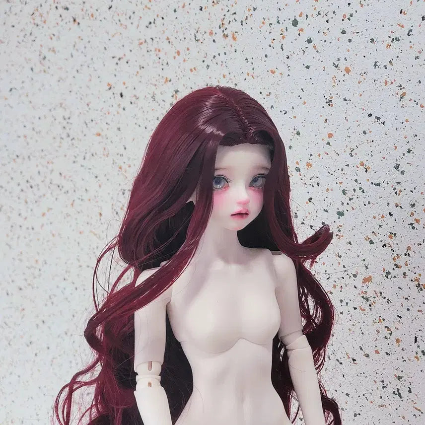 [BUNJANG] MSD Ball-Jointed Doll Wig - Wavy Style / MSD 가발 구관 인형 구체관절인형 웨이브