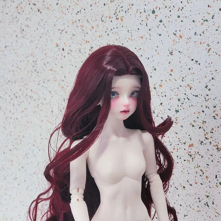[BUNJANG] MSD Ball-Jointed Doll Wig - Wavy Style / MSD 가발 구관 인형 구체관절인형 웨이브