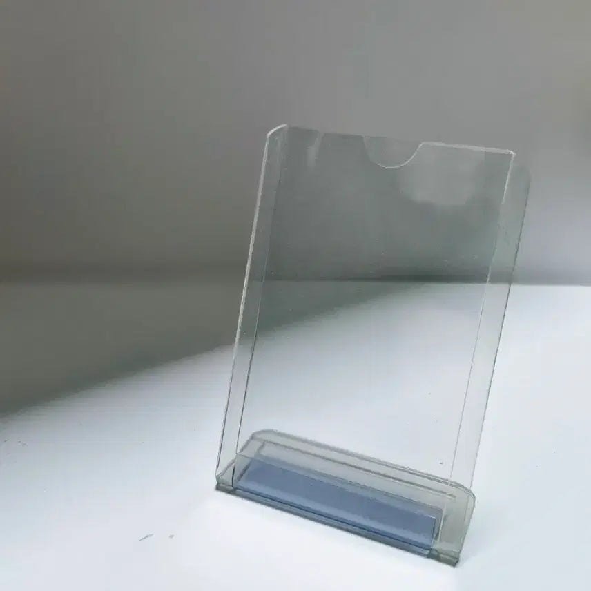 [BUNJANG] Photocard Holder Stand Bundle Set (Glass &amp; Plastic) / 유리 6개 &amp; 플라스틱 6개 일괄 /포토카드 포카 거치대 홀더
