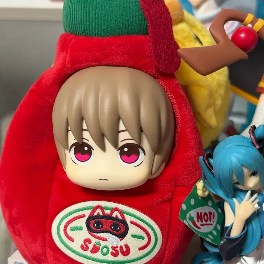[BUNJANG] Gintama Okita Sougo Look Up Hat Prop / 은혼 오키타 소고 룩업 핫소스 소품 모자