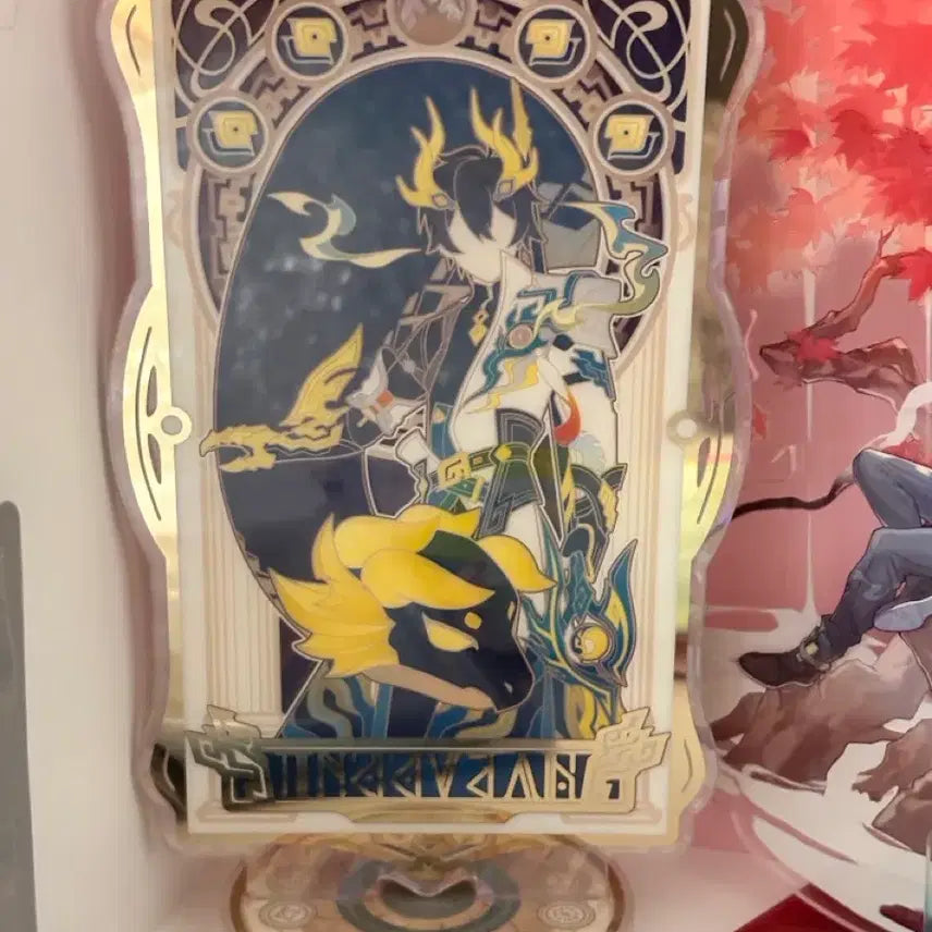 [BUNJANG] Honkai Star Rail Dan Heng Azure Dragon Rotating Acrylic Stand / 붕괴 스타레일 붕스 단항 등황 회전 아크릴 스탠드