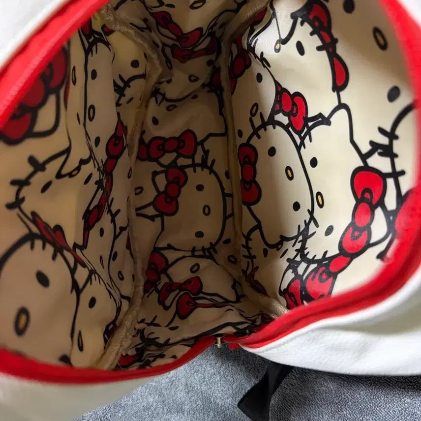 [BUNJANG] Hello Kitty Mini Backpack White / 헬로키티 미니 백팩 화이트 새상품