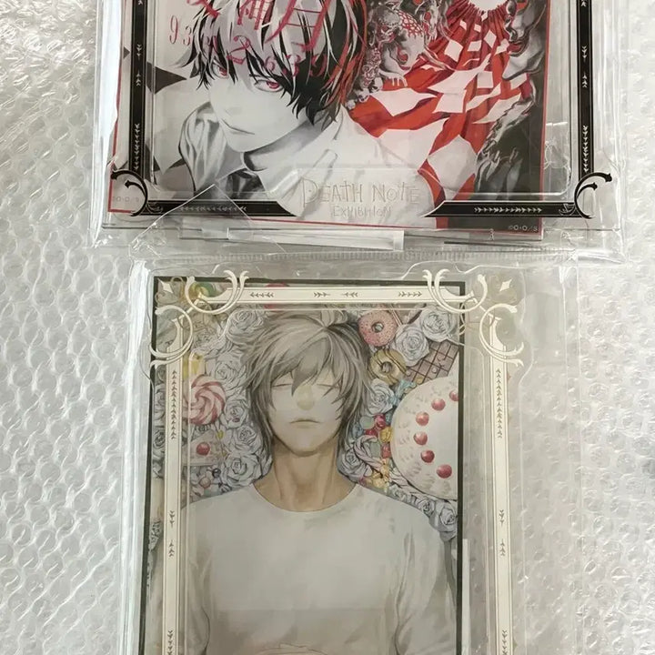 [BUNJANG] Death Note Original Illustration Exhibition Limited L &amp; Light Acrylic Stand (Sealed) / 데스노트 원화전 한정 엘 L 라이토 아크릴스탠드 미개봉