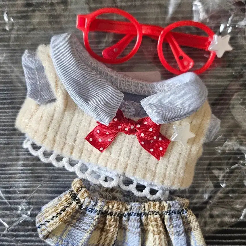 [BUNJANG] 10cm Doll Clothes Set 1 / 10cm 솜인형 옷 세트 1