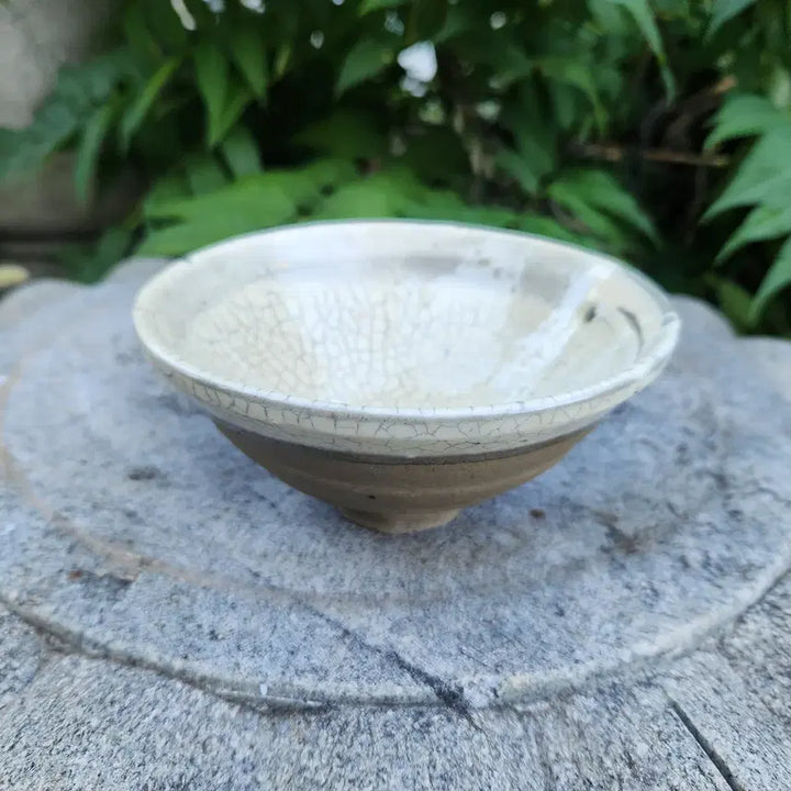 [BUNJANG] Buncheong Bandumbeom Dawon Tea Bowl / 분청 반덤벙 다완
