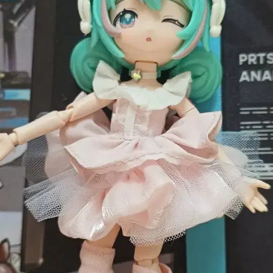 [BUNJANG] Blocky Miku Ball-Jointed Doll / 블로키 미쿠 구관