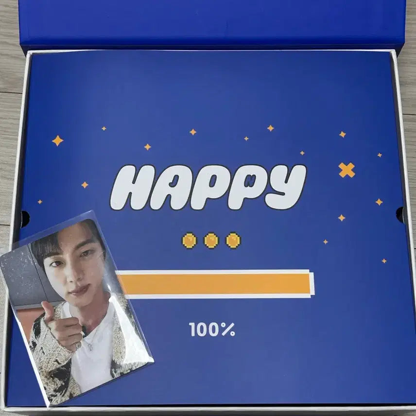 [BUNJANG] BTS Jin Happy Showcase Supply Box Photocard / bts 방탄소년단 진 해피 happy 쇼케이스 역조공 박스 포카 포함