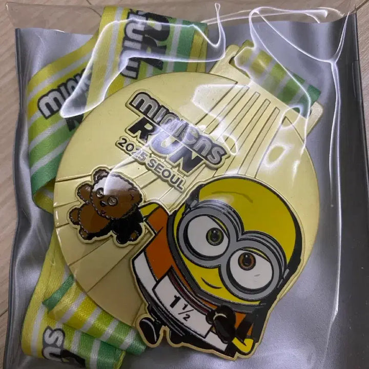 [BUNJANG] Minions Marathon Medal 2025 / 2025 미니언즈 마라톤 메달