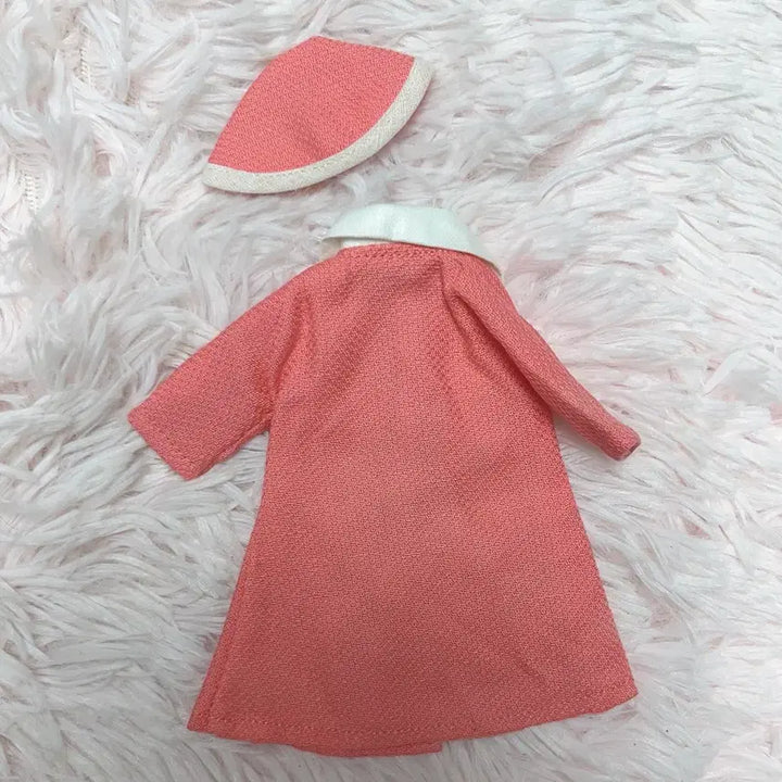 [BUNJANG] Pepper Doll Pink Coat and Hat Set / 페퍼인형 옷 리카