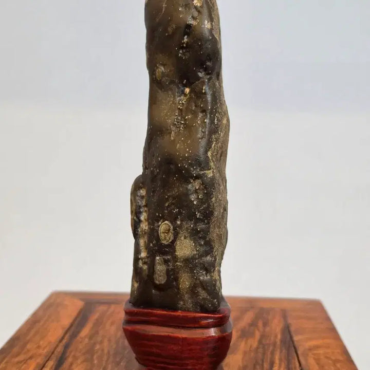 [BUNJANG] Hoekdol Siyuseok Stone Display with Stand / 26090319 인상이 재미있는 혹돌 사유석 수석 팝니다