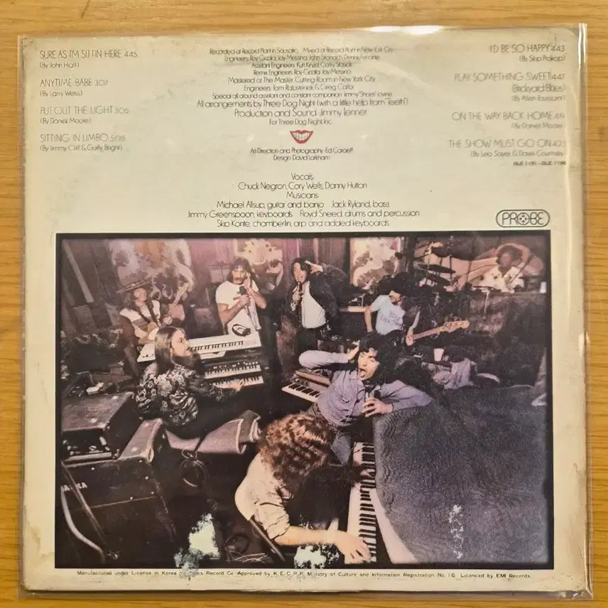 [BUNJANG] Three Dog Night LP / 쓰리 독 나잇 lp