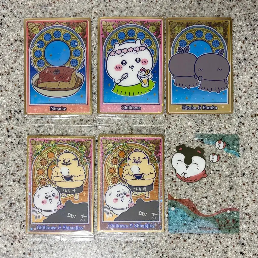 [BUNJANG] Chiikawa Wafer Card Bundle Set / (일괄) 치이카와 웨하스 카드