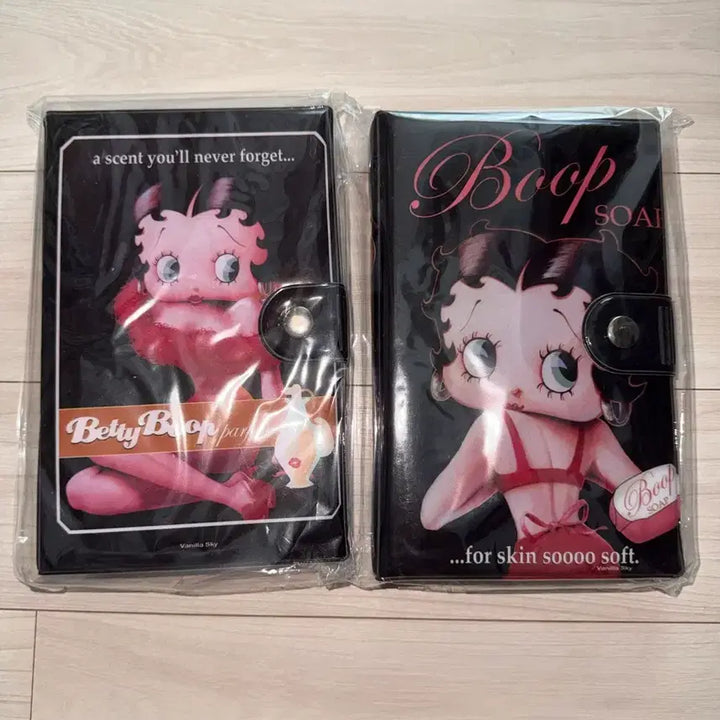 [BUNJANG] Vintage Betty Boop 6-Ring Diary / 고전 베티붑  6공 다이어리