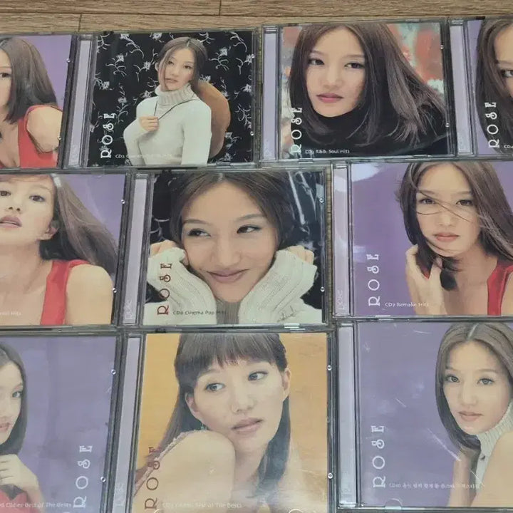 [BUNJANG] ROSE Old Pop CD 10-Disc Set / 로즈 (ROSE) CD pop앨범 10종 세트  상태 좋습니다