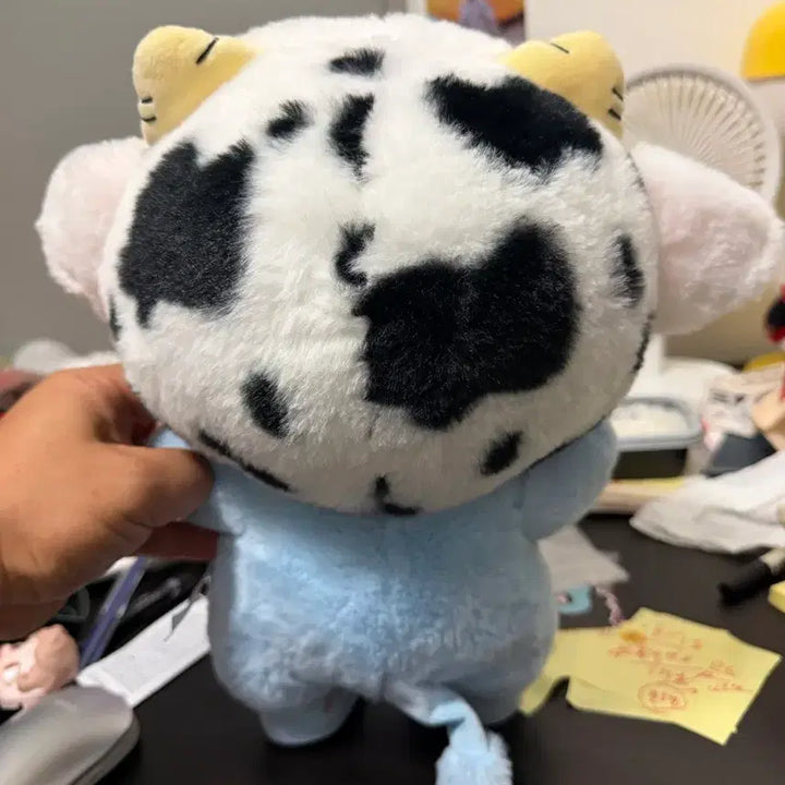[BUNJANG] Baby Sree Cow Pattern Doll / 젖소무늬 흰백 무늬 베이비쓰리 인형들