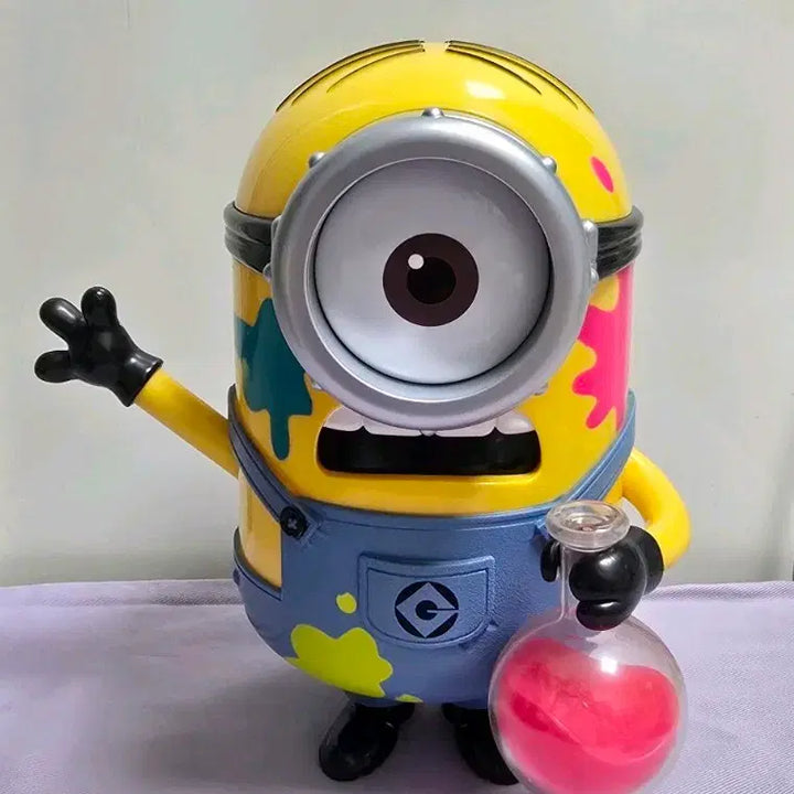 [BUNJANG] Universal Studios Japan Minions Painted Snack Container / 유니버셜 스튜디어 재팬 미니언즈 페인팅 스낵통 팝콘통