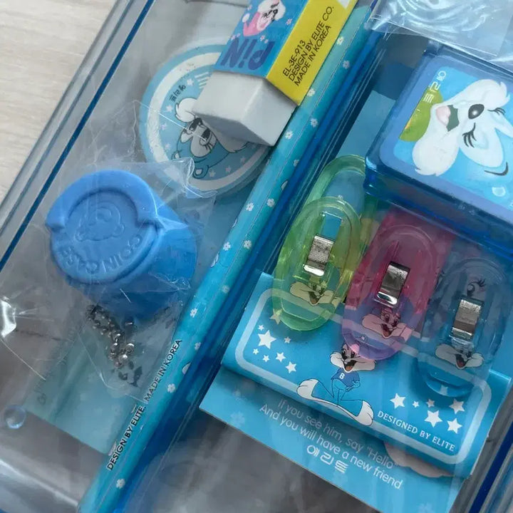 [BUNJANG] Looney Tunes Style Classic Stationery Set / 고전 문구세트 새상품 루니툰 st