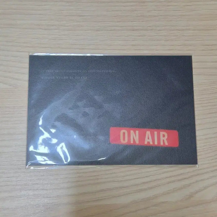 [BUNJANG] ON AIR Dangerous Scoop Mini Poster / ON AIR 9월 5일: 위험한 특종 미니 포스터