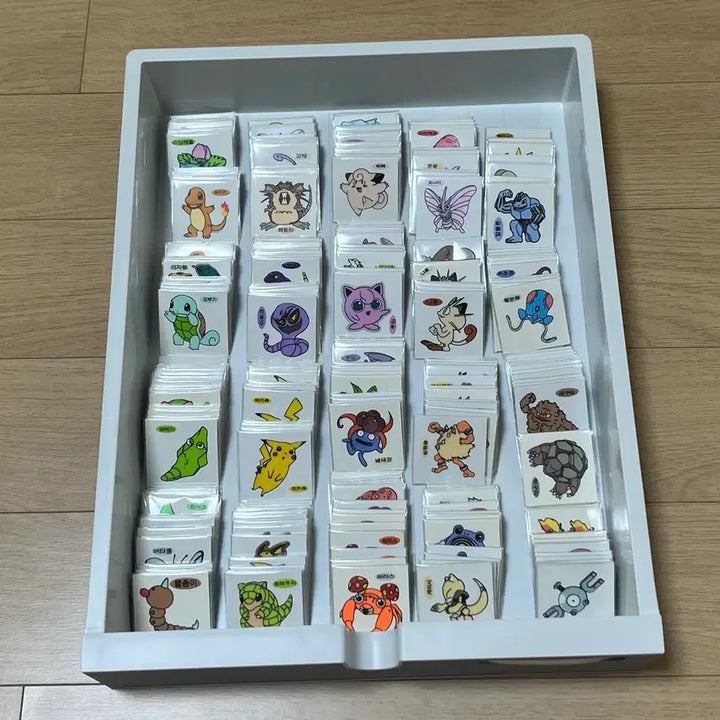 [BUNJANG] 1999 Pokemon Sticker (Unsealed) / 99년(구버전) 포켓몬(안뗀씰)
