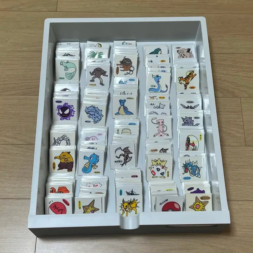 [BUNJANG] 1999 Pokemon Sticker (Unsealed) / 99년(구버전) 포켓몬(안뗀씰)