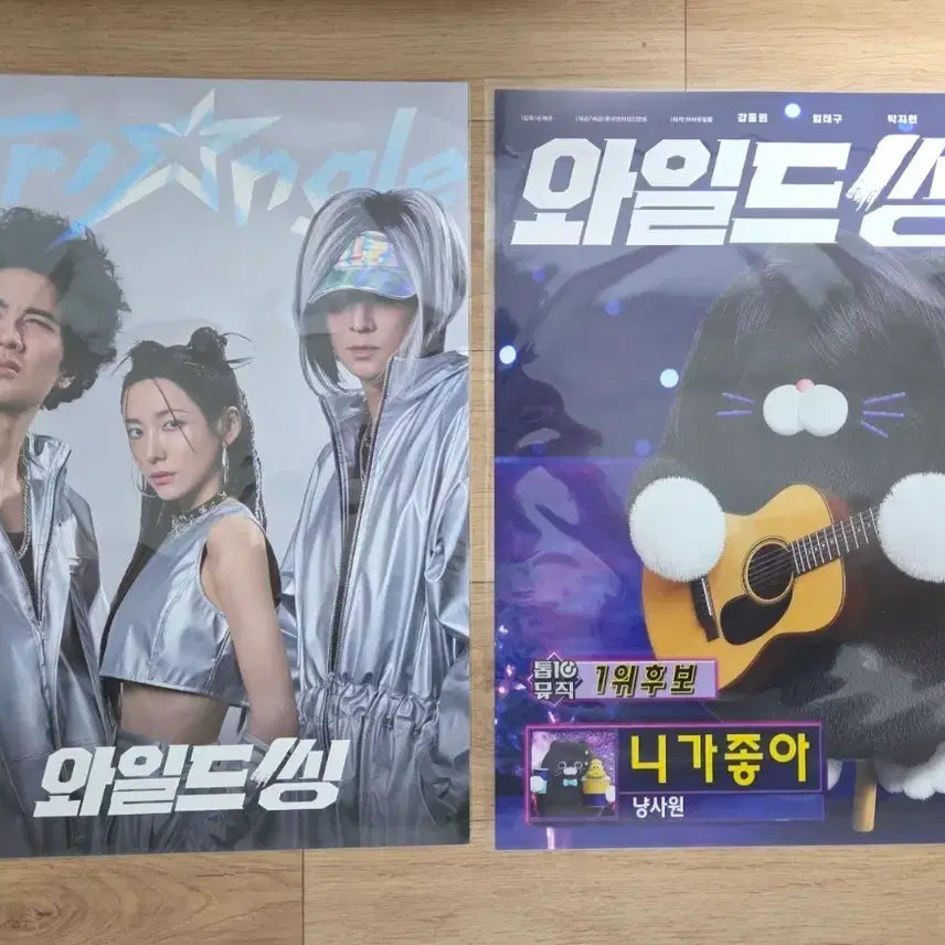 [BUNJANG] Wild Thing Poster Bundle Set / 와일드씽 포스터 2종 일괄