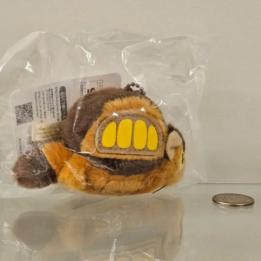 [BUNJANG] Totoro Catbus Plush Keychain / [새상품] 토토로 고양이버스 인형 키링