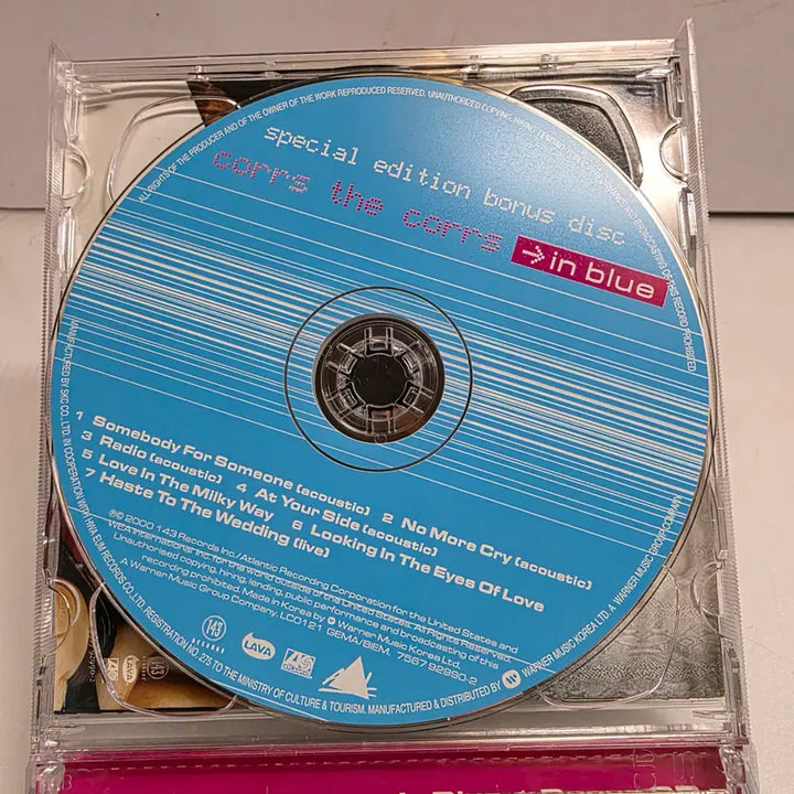 [BUNJANG] The Corrs In Blue (Special Edition) 2CD / 더 코어스 (The Corrs)  In Blue (Special Edition) 2CD
