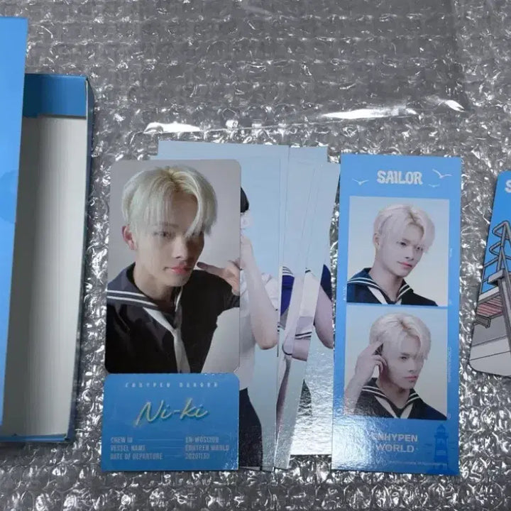[BUNJANG] ENHYPEN Sunoo World Sailor Basic Full Set / 엔하이픈 월드 세일러 니키 풀셋 베이직