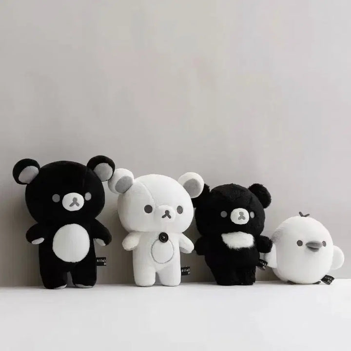 [BUNJANG] San-X Rilakkuma Monochrome Plush Doll Collection / 산엑스 리락쿠마 모노크롬 봉제인형 모음