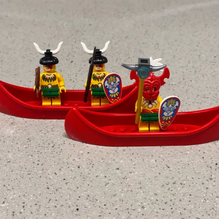 [BUNJANG] Lego KakaWaki Canoe Figure Set / 레고 카카와키 피규어 세트