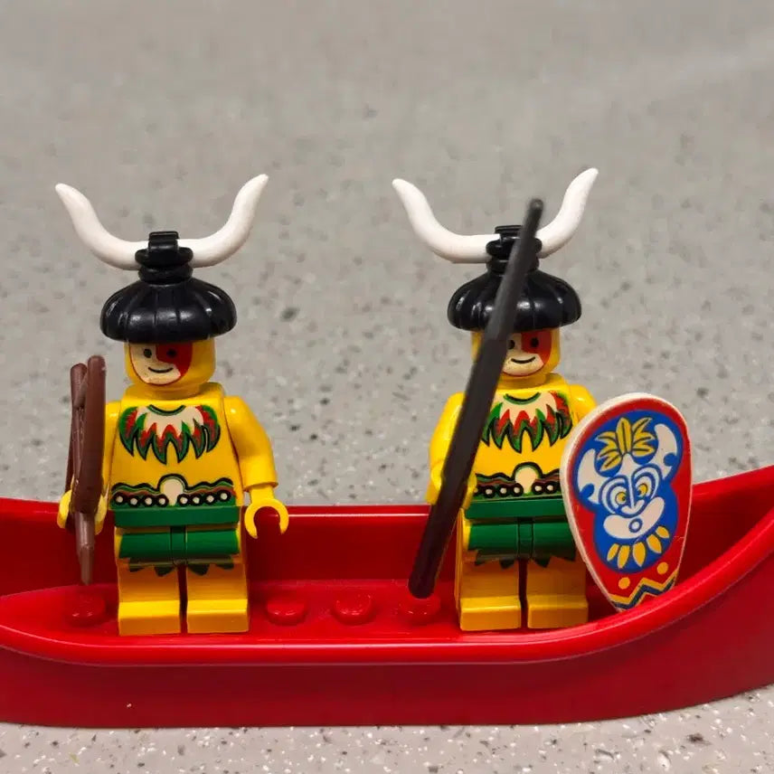 [BUNJANG] Lego KakaWaki Canoe Figure Set / 레고 카카와키 피규어 세트