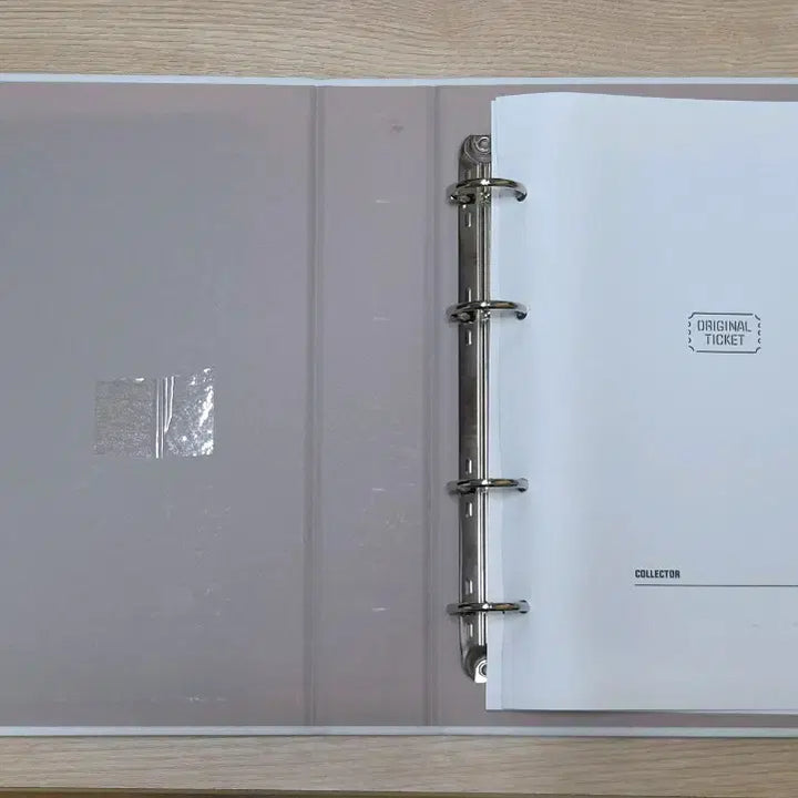 [BUNJANG] Original Ticket Book White / 오리지널티켓 북 화이트