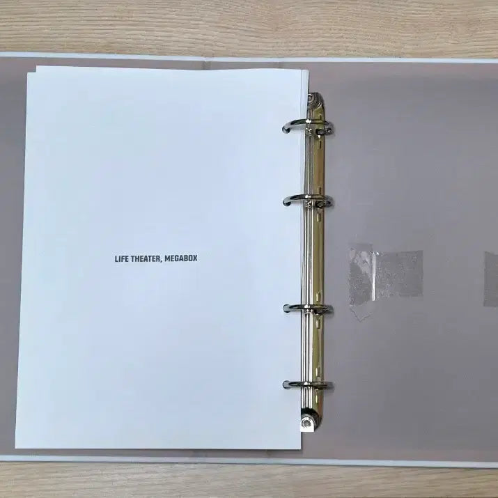 [BUNJANG] Original Ticket Book White / 오리지널티켓 북 화이트