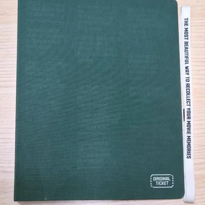 [BUNJANG] Original Ticket Book Green / 오리지널티켓 북 그린