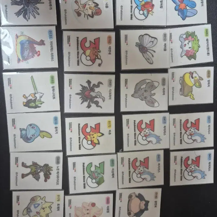 [BUNJANG] Pokemon Stick Seal Trade / 포켓몬띠부씰 교환합니다