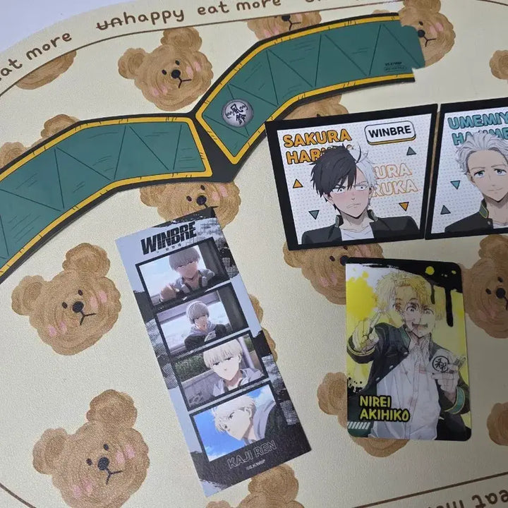 [BUNJANG] Pop Up Cafe Winbre Collaboration Lenticular Nirei Sakura Umemiya Kaji / 팝퍼블 윈브레 콜라보 카페 렌티큘러 니레이 사쿠라 우메미야 카지