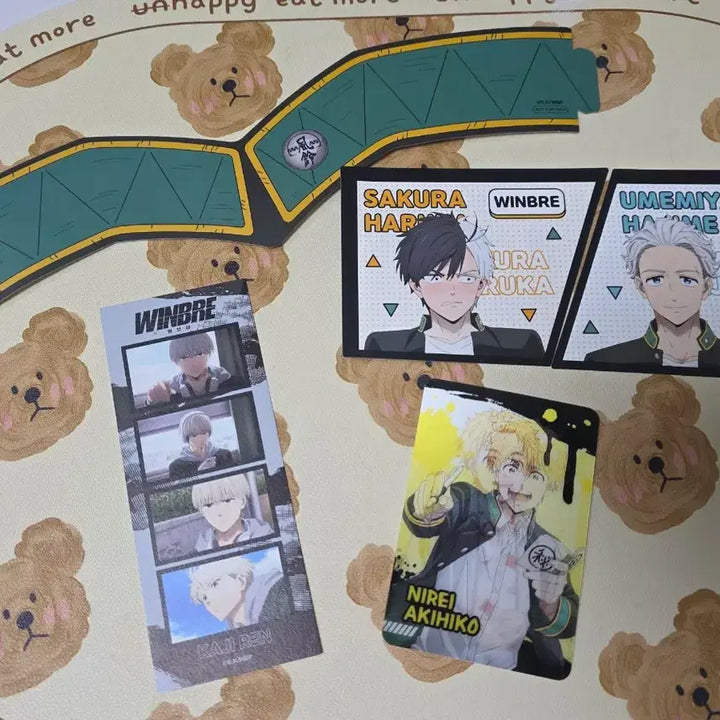 [BUNJANG] Pop Up Cafe Winbre Collaboration Lenticular Nirei Sakura Umemiya Kaji / 팝퍼블 윈브레 콜라보 카페 렌티큘러 니레이 사쿠라 우메미야 카지