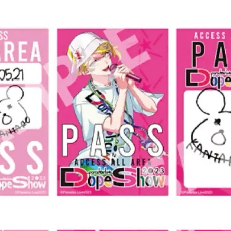 [BUNJANG] Paradox Live Kanto Dope Show 2023 Pass / 파라라이 칸타로 돞쇼 2023 pass