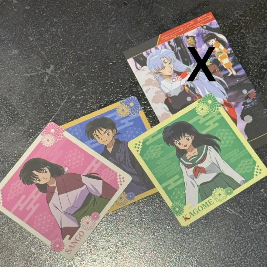 [BUNJANG] Inuyasha Popup POB Coaster Bundle Set / 이누야샤 팝업 특전 코스터 일괄