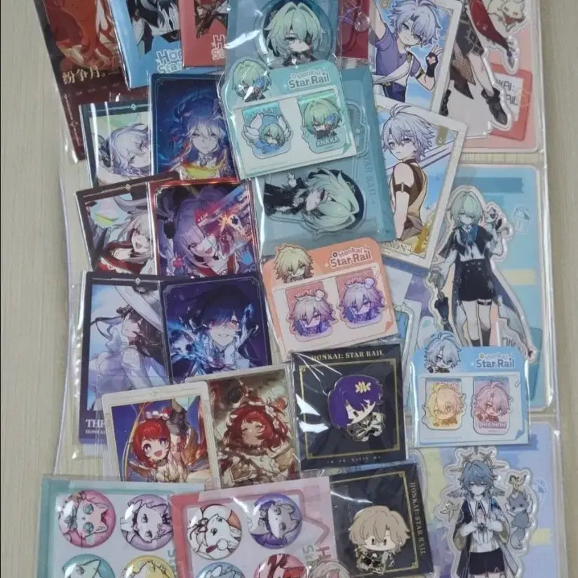 [BUNJANG] Honkai Star Rail Official Merchandise Bundle Set - Mayday, Pai&