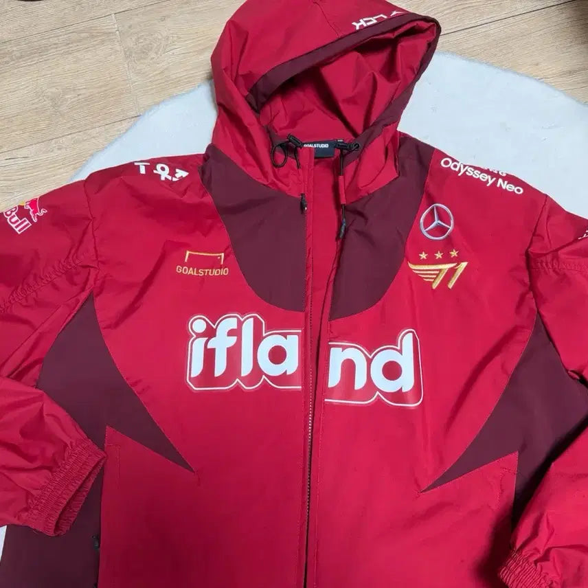 [BUNJANG] T1 2023 Worlds Jacket Red 2XL No-Marking / 2023 티원 월즈 자켓 레드 2XL 노마킹