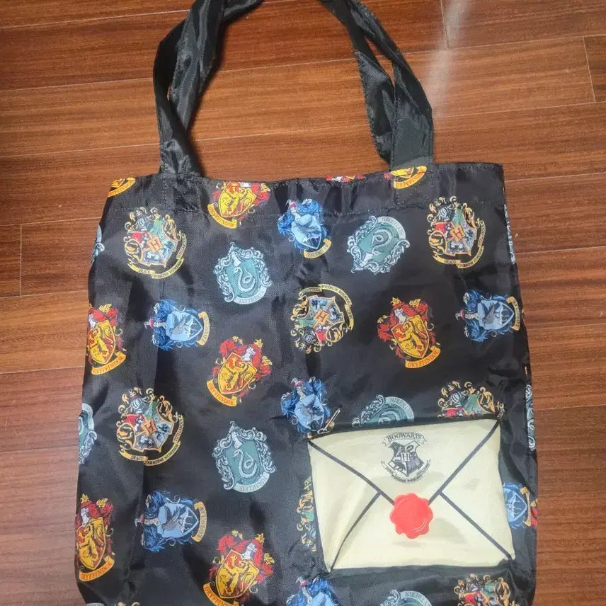 [BUNJANG] Harry Potter Hogwarts House Emblem Eco Bag / 해리포터 호그와트 기숙사 앰블럼 에코백