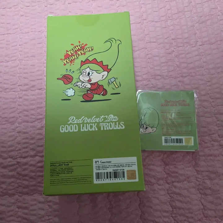 [BUNJANG] Red Velvet Joy Trolls Doll Memo Pad Bundle Set / 레드벨벳 트롤 인형 메모지 조이 굿럭트롤스