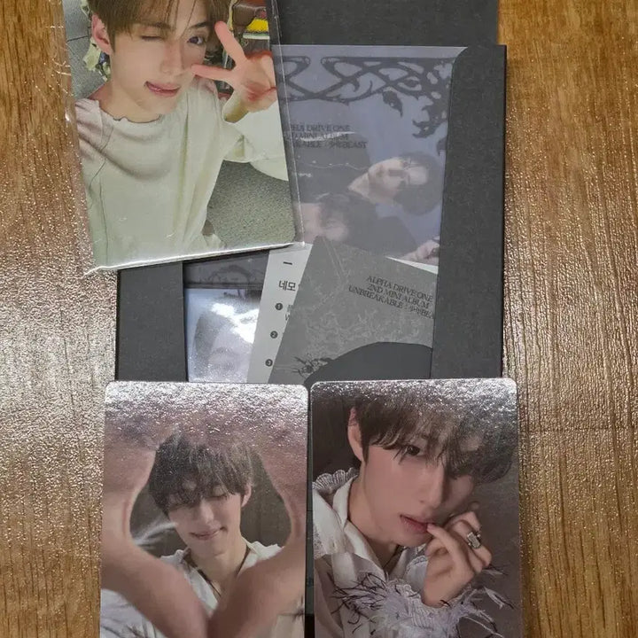 [BUNJANG] ONEUS XHyun Postcard Album Full Set + POB Alphadriveone Jeonghyeon / 알디원 상현 포스트카드 앨범 풀셋 + 미공포 알파드라이브원 정상현 팝업
