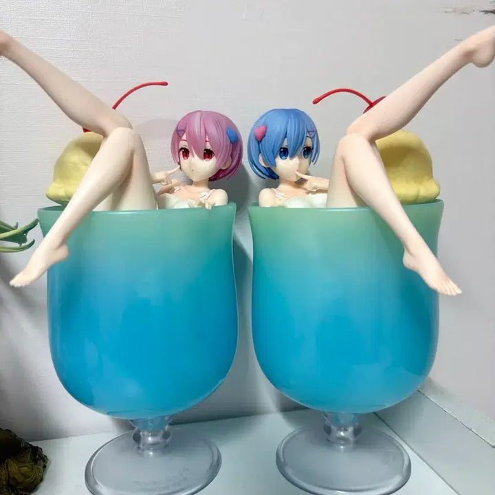 [BUNJANG] Re:Zero Cream Soda Figure Bundle Set / 리제로 크림소다 피규어 일괄판매